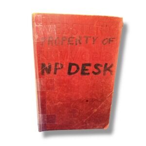 Webster's New World Dictionary College Edition Red Hardcover Vintage 1967